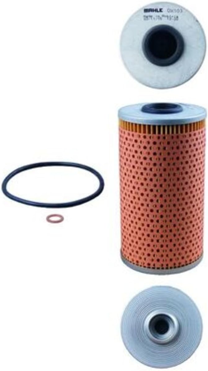 MAHLE OX 103D Oil Filter - Oil Filter with Gasket / Gasket Set