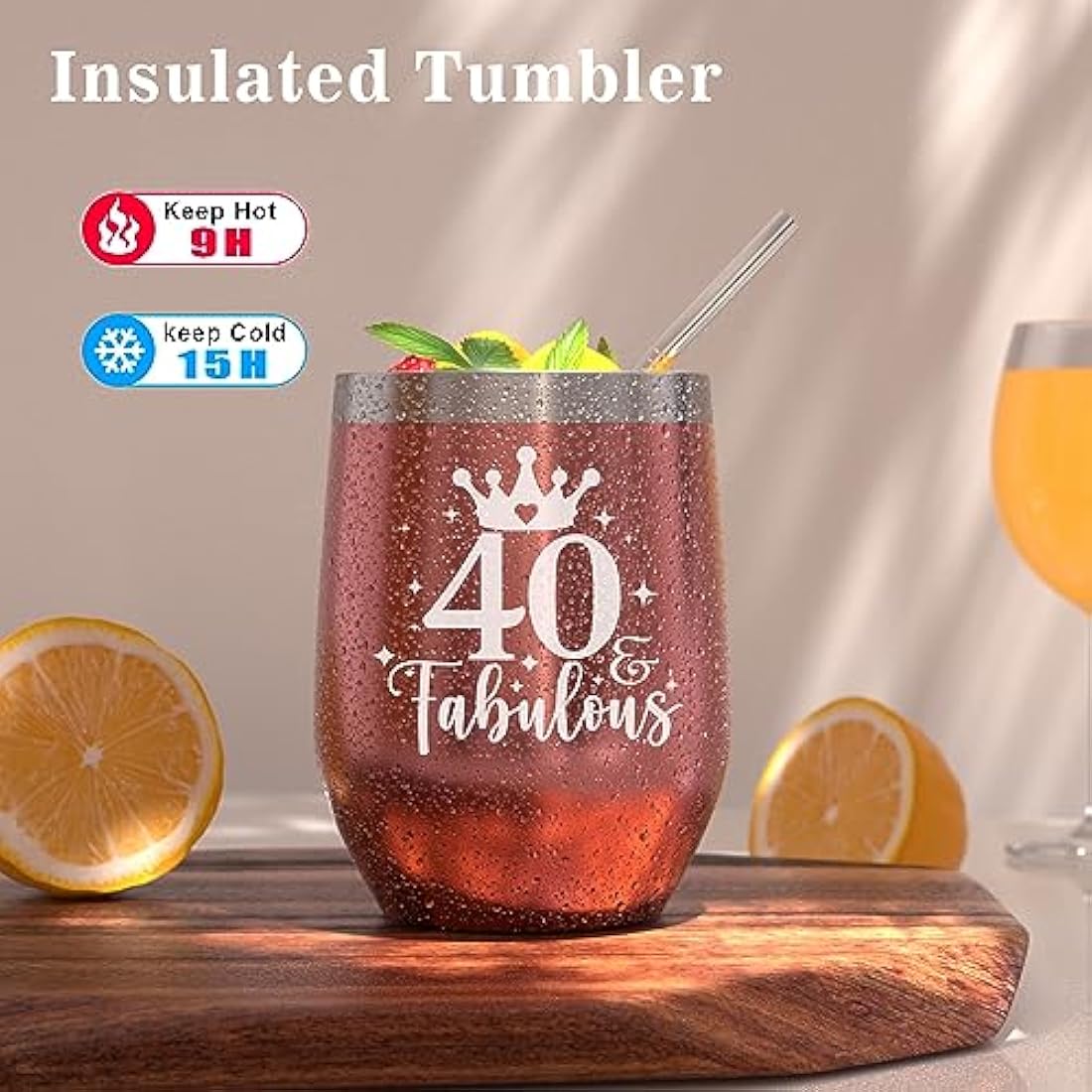 40th Birthday Gifts for Women, Happy 40th Birthday Hamper for Her, 40 Year Old Lady Gifts,Birth-Day Pamper Box for Mum Best Friend Sister Wife Turning 40, Personalised 40 th Birthdays Present