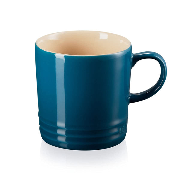 Le Creuset Stoneware Grand Mug, 400ml, Deep Teal, 70304406420002