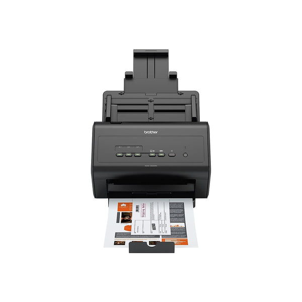 Brother ADS-4300N Desktop Document Scanner |SuperSpeed USB 3.0 |Double-sided |Advanced Image Capture, UK Plug