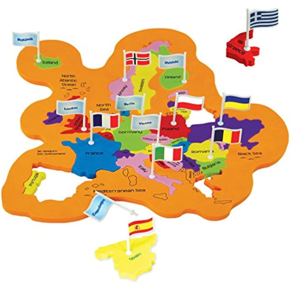 Imagimake Mapology World Map Jigsaw Puzzle with Flags and Capitals | 78 Pieces Geography Puzzles for Kids, Educational STEM Toys & Games | Birthday Gifts for Boys & Girls Age 5 6 7 8 9 10 11 12 Years