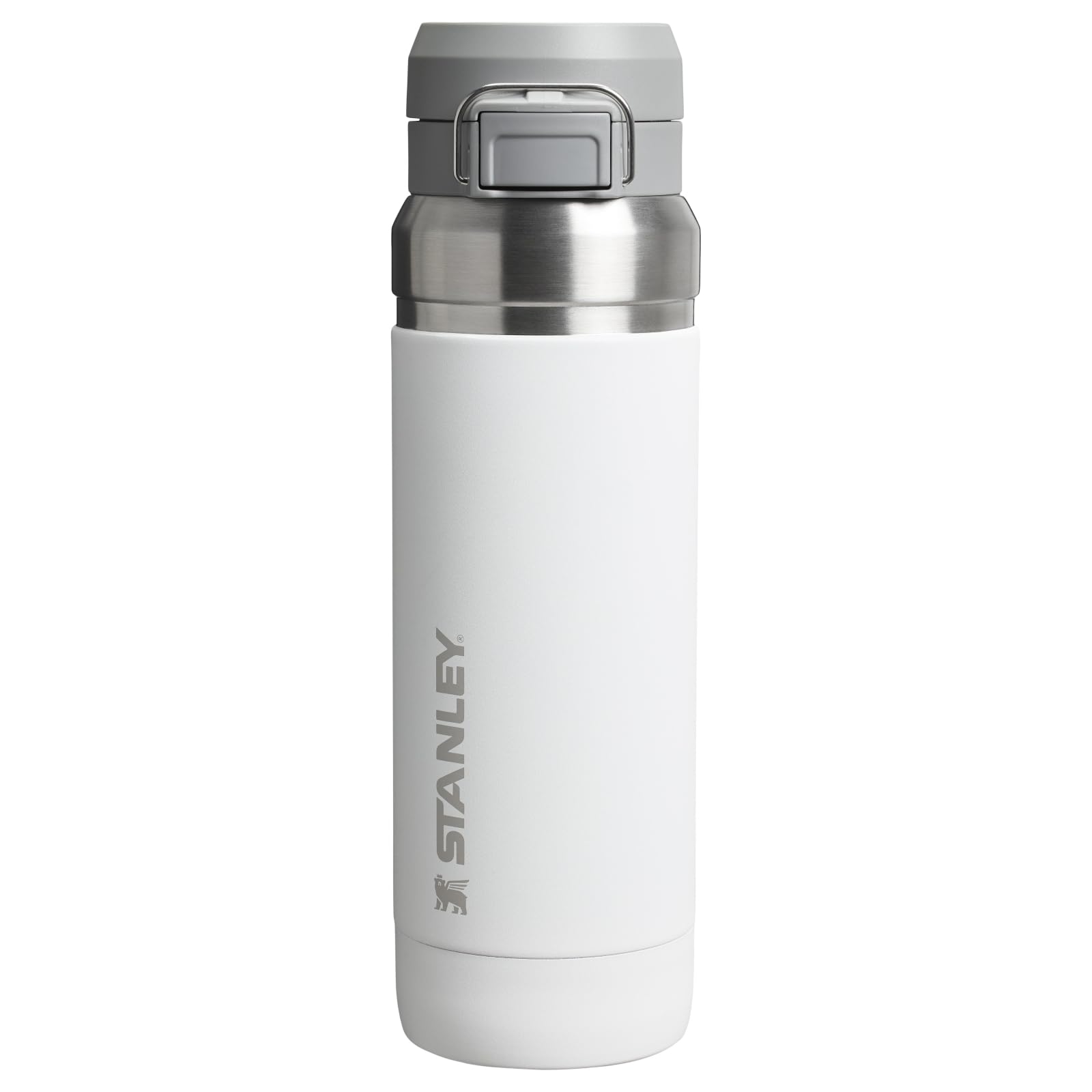 STANLEY Quick Flip Stainless Steel Water Bottle 0.47L - Keeps Cold For 7 Hours - Leakproof - BPA-Free Thermal Flask - Dishwasher Safe - Cup Holder Compatible