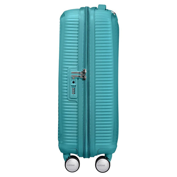AMERICAN TOURISTER Soundbox - Spinner 67/24 Expandable Hand Luggage, 67 cm, 71.5 liters, Blue (Midnight Navy)