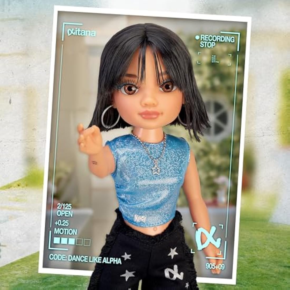 Famosa Nancy – Aitana, Doll Like The Singer, Short Brown Hair and Bangs, The Babies Alpha Era Set, with Authentic Accessories and Details, Children From 3 years, (NAC60000)