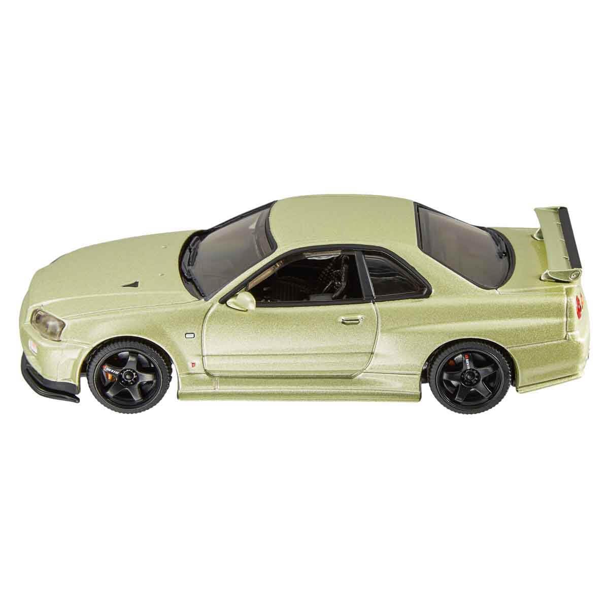 Hot Wheels Premium Ford Mustang, 1:43rd Scale Vehicle, Officially Licensed Replicas for Adult Collectors, Real Riders Tires, Metal/Metal Body & Chassis, HWT04
