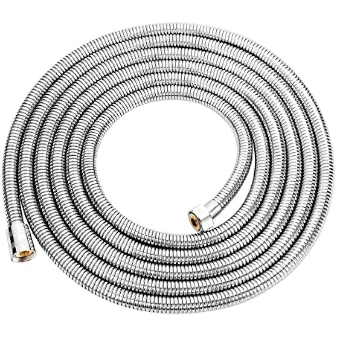 Aopoy Long Shower Hose 4m, 157" Metal Stainless Steel Shower Pipe, Anti-Kink and Leakproof, Bathroom Shower Cable, Easy DIY Replacement