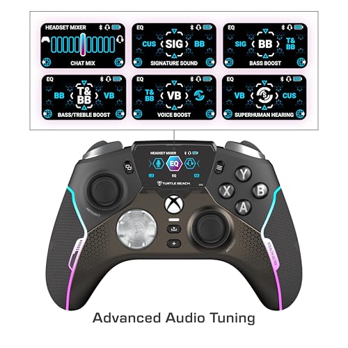 Turtle Beach Stealth Ultra Wireless High Performance Gaming Controller with Rapid Charge Dock, Adjustable Triggers and Command Display for Xbox Series X|S, Xbox One & PC [Officially Licensed for Xbox]