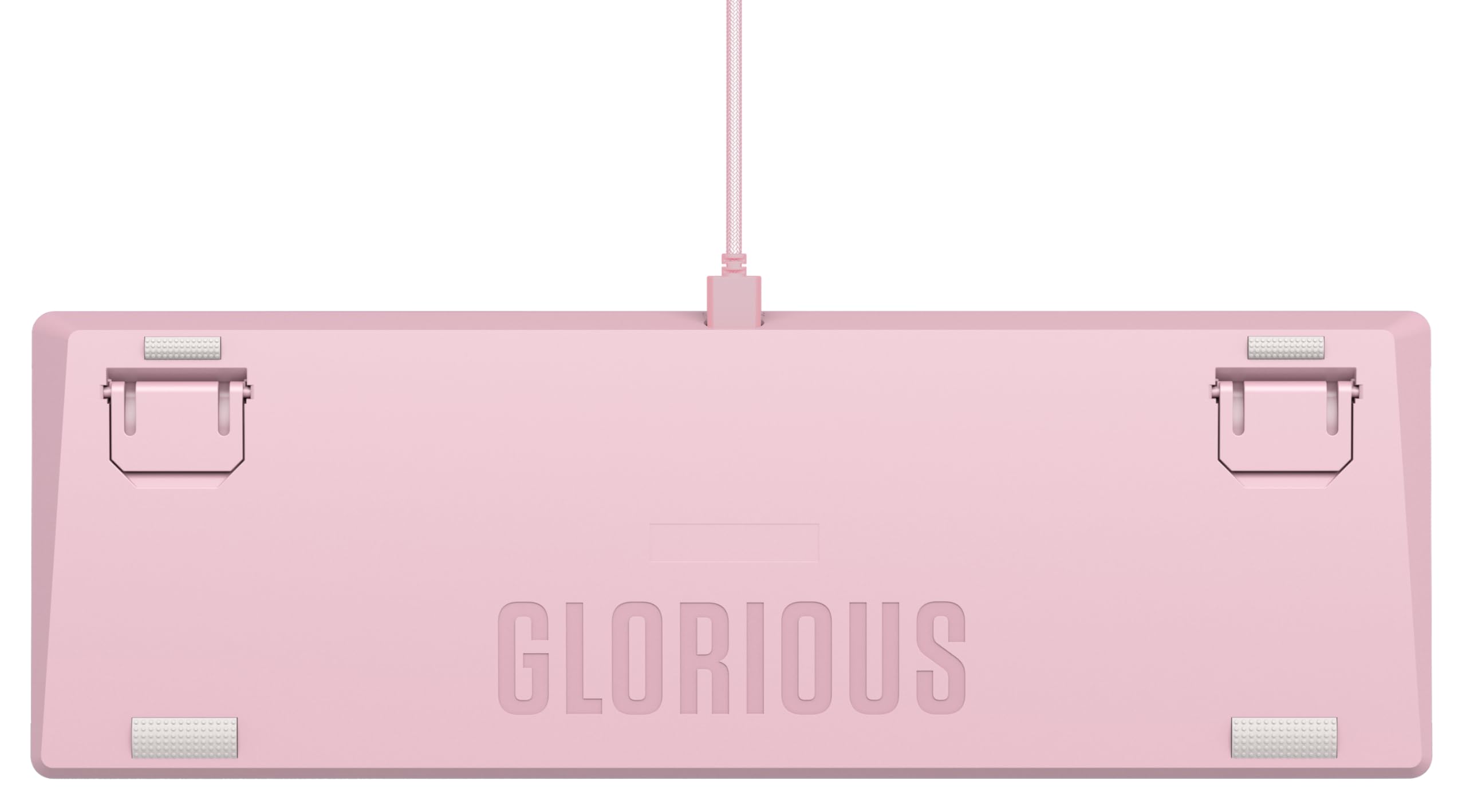 Glorious Gaming GMMK 2 Full Size (96%) - Mechanical Gaming Keyboard, Aluminium Frame, Customisable, Doubleshot Caps, Fox Switches, Per Key RGB, Full NKRO, English UK QWERTY Layout - Pink
