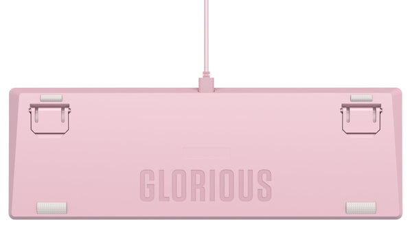 Glorious Gaming GMMK 2 Full Size (96%) - Mechanical Gaming Keyboard, Aluminium Frame, Customisable, Doubleshot Caps, Fox Switches, Per Key RGB, Full NKRO, English UK QWERTY Layout - Pink