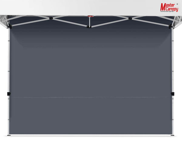 MASTERCANOPY Instant Gazebo Sidewall Panels Sunwall for 3x3M Pop Up Gazebo,1 Piece,Black