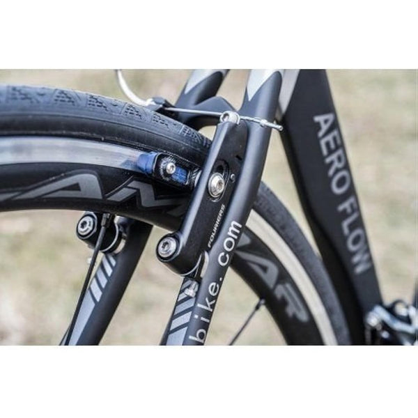 Fouriers BR-S005 Direct Mount Aero V-Brake Set (F+R) For Giant Propel,Black #DS1100