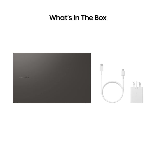 Samsung Galaxy Book3 Pro Wi-Fi Laptop, 14 Inch, 13th gen Intel Core i5 Processor, 8GB RAM, 256GB Storage, Graphite - Official