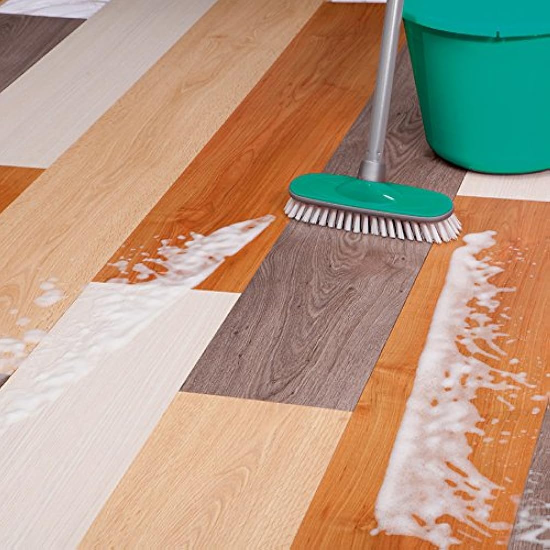 HG Laminate Cleaner Extra Strong, Powerful Laminate Floor Cleaner & Faux Wood Stain Remover for Flooring, Highly Concentrated LVT Floor Cleaner & Vinyl Floor Cleaner - 1 Litre