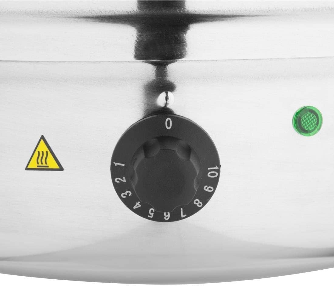 Buffalo Stainless Steel Soup Kettle 10L Commercial Electric Jug 360X345Mm
