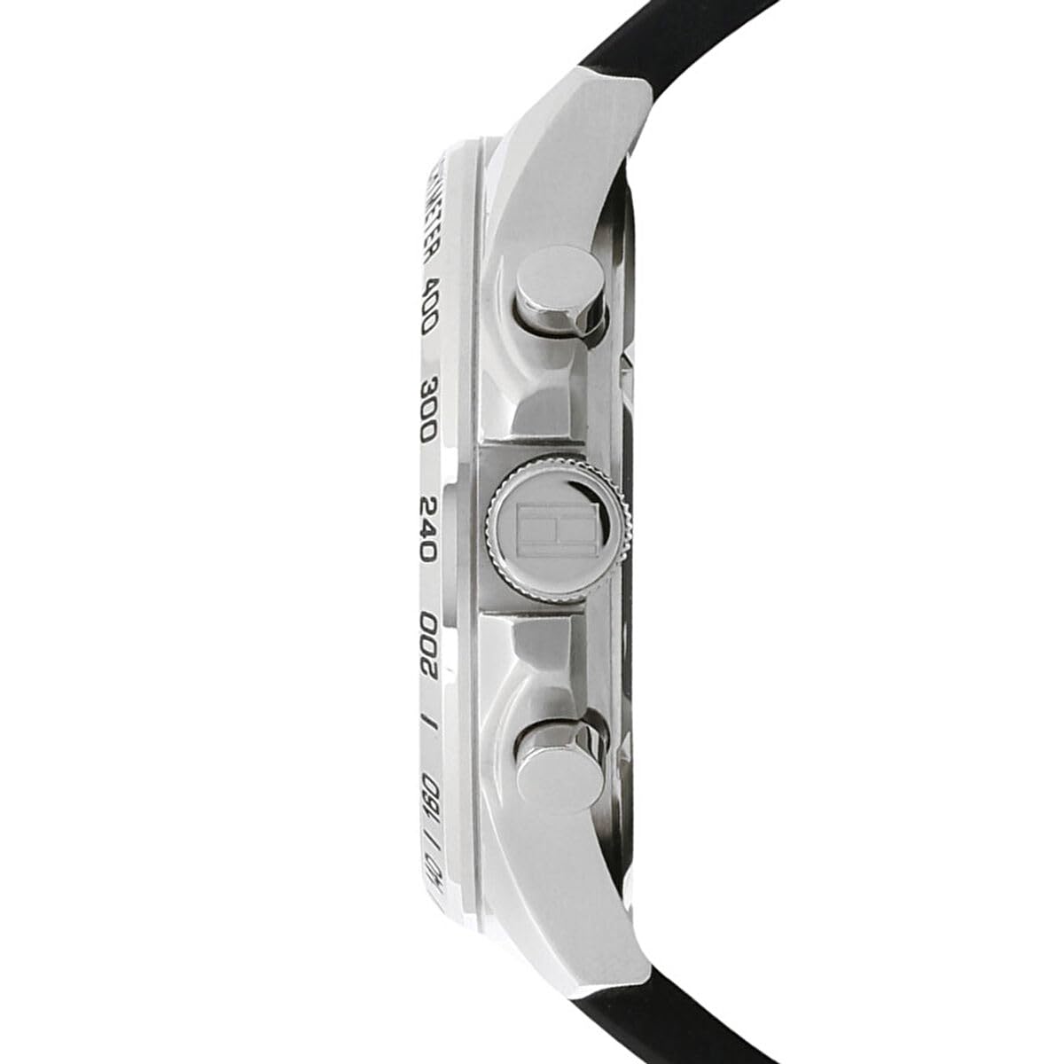 Tommy Hilfiger Analogue Multifunction Quartz Watch for Men with Silicone, Stainless Steel or Leather Bracelet, Day & Date Sub-Dials, 5ATM Water Resistant