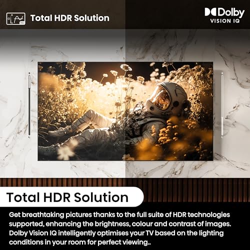 Hisense 55 Inch 4K Mini-LED TV 55U6NQTUK - Quantum Dot Colour, Dolby Vision Atmos, Hi-View Engine, FilmMaker Mode, Vidaa OS with Voice Control, Freely, Youtube, Netflix and Disney+ (2024 Model)