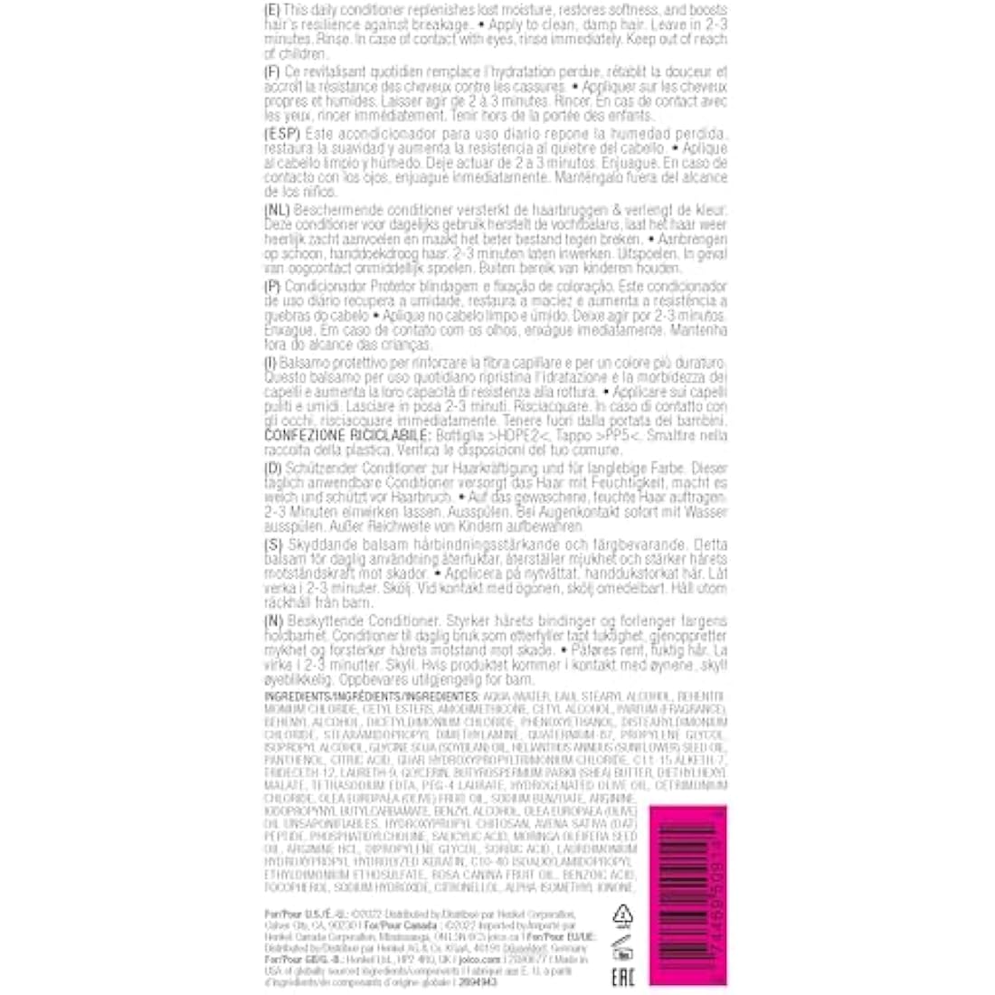 Joico Defy Damage Protective Conditioner, 1000 ml