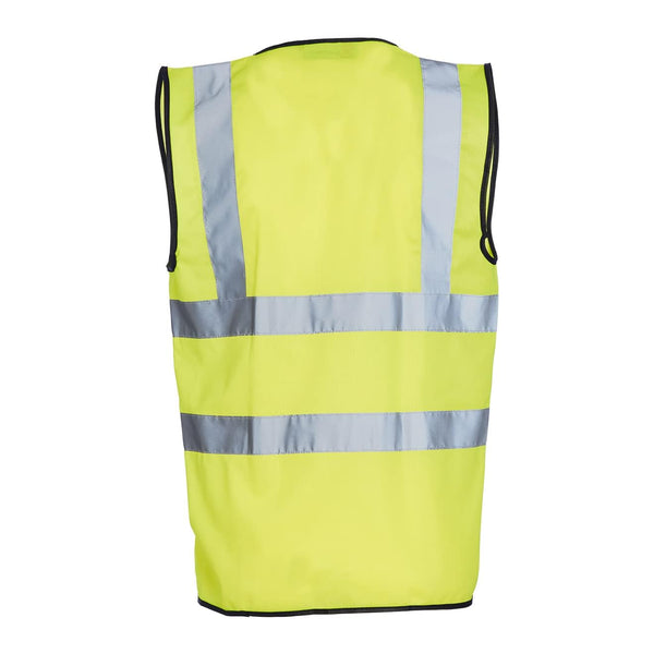 Blackrock Yellow & Orange Hi Vis Vests, High Vis Vests, Hi Vis Jackets, Rail Orange, High Visibility, Safety, Reflective, Hivisible PPE, Hi Viz, Security, Workwear, Mens Womens Sizes Small - 6XL