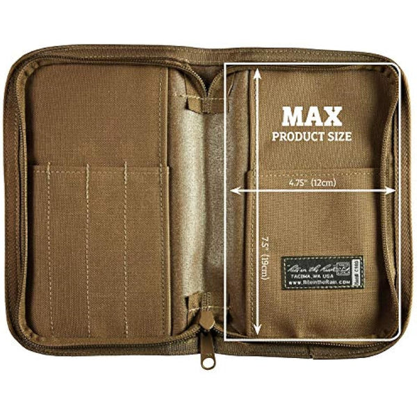 Rite in the Rain Weatherproof Cordura Fabric Notebook Cover, 5.5" x 8.5", Tan Cover