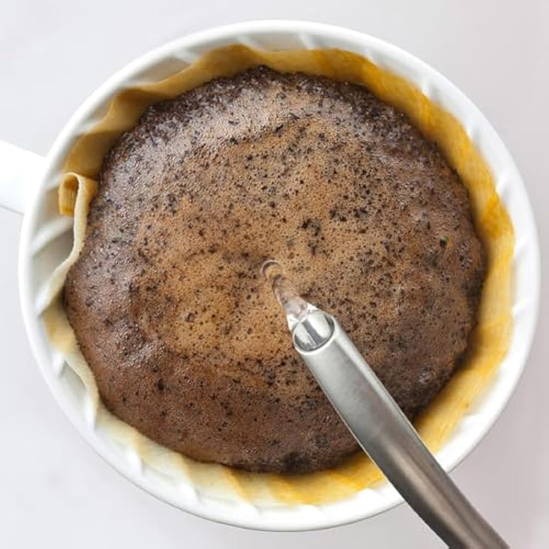 Hario V60 Ceramic Coffee Dripper | V-Shaped Cone Coffee Dripper With Heat Retention, Red, Size 02