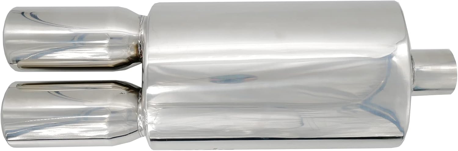 Simoni Racing ESR109 Exhaust Muffler Oval Inox