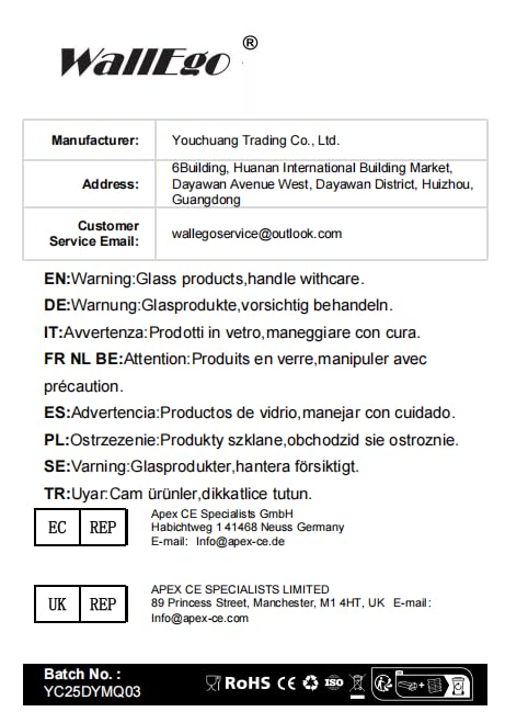 Salt and Pepper Grinder Set, Adjustable Coarseness Salt Shakers, Premium Ceramic Glass Body Salt and Pepper Mills [Without Spice Content]
