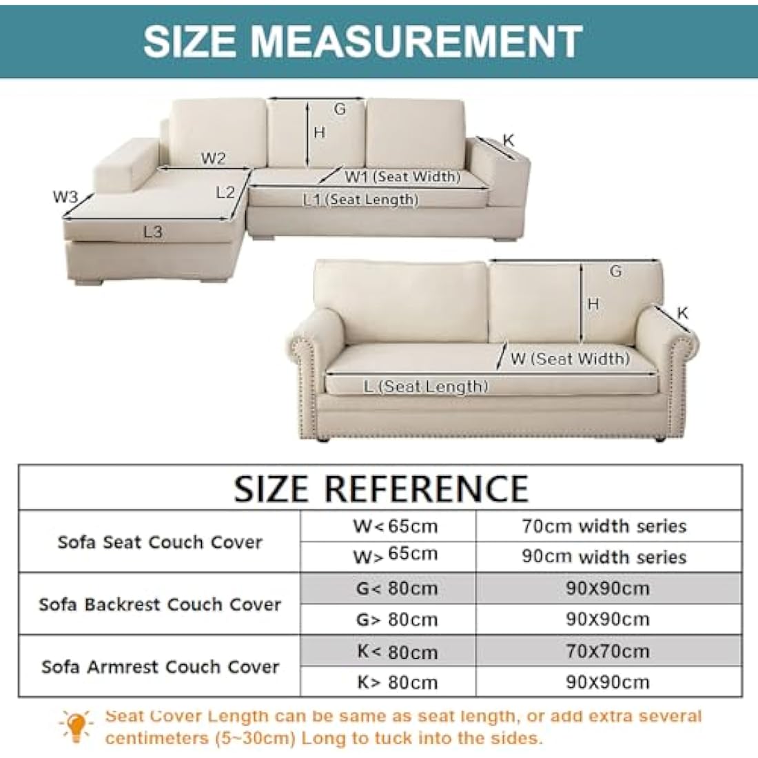 SHANNA Thick Rabbit Plush Sofa Cover 1 2 3 Seater, New Universal Non-Slip Corner Sofa Cover L Shape Super Soft Faux Fur Sofa Slipcovers for Living Room(Grey, 90 * 240cm Seater Cover)