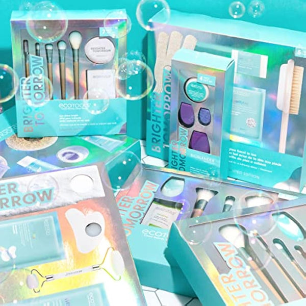 EcoTools Limited Edition 12 Days of Bliss Christmas Gifts, Makeup Brushes and Beauty Sponges, Premium Quality