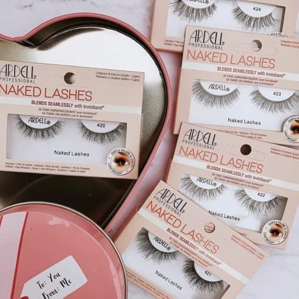Ardell Naked Lash 420 False Eyelashes, Short Length, Natural Look, Vegan Friendly, 1 Pair (Pack of 1)