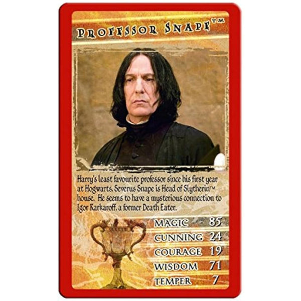 Harry Potter and the Goblet of Fire Top Trumps Card Game
