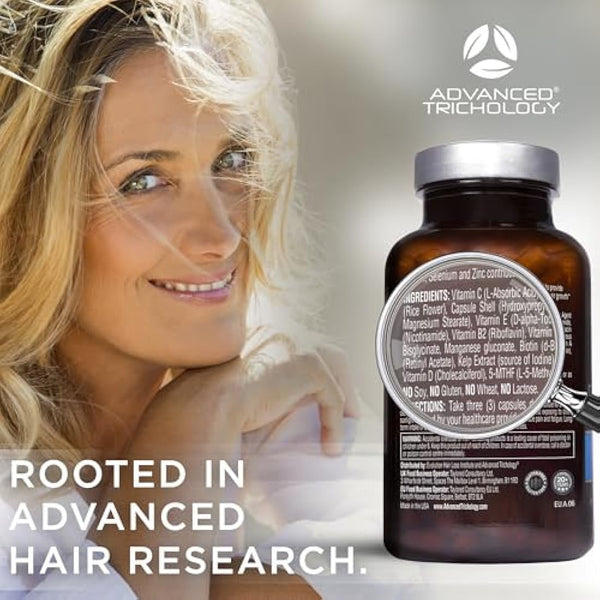 Advanced Trichology FoliGROWTH Hair Supplement – Designed to Provide Essential Vitamins and Minerals for Hair and Scalp Health
