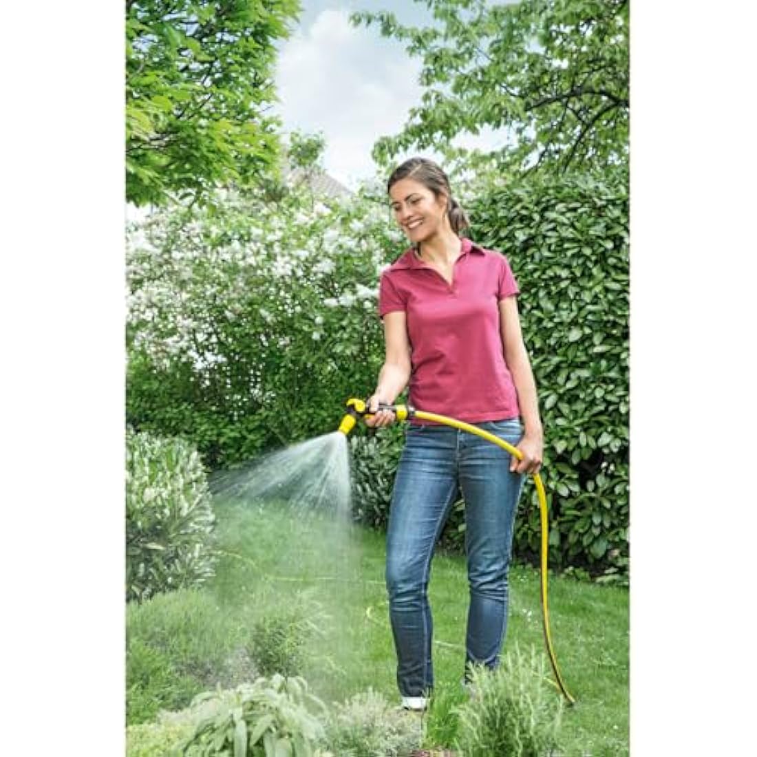 Kärcher 2.645-139.0 38.0 x 38.0 x 15.5 cm 1/2-Inch 50 m Primo Flex Hose - Yellow/Black