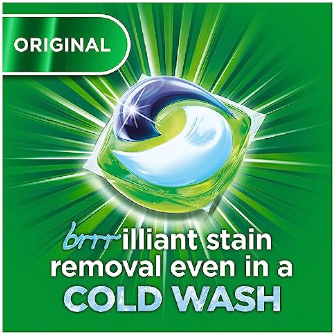 Ariel All-in-1 Pods, Washing Liquid Laundry Detergent Tablets/Capsules, 108 Washes (54 x 2)