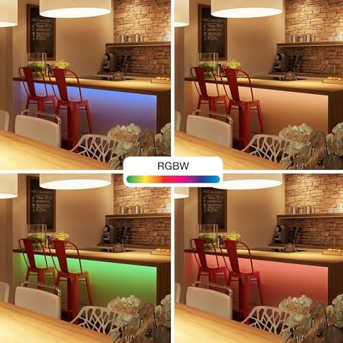 Innr Zigbee LED Strip Light 4m, Works with Hue* and Alexa (Hub Required), Self-Adhesive, RGB Colour Lights, Warm White to Cool White (1800K-6500K), Indoor Smart Light Strip, 2000 lm