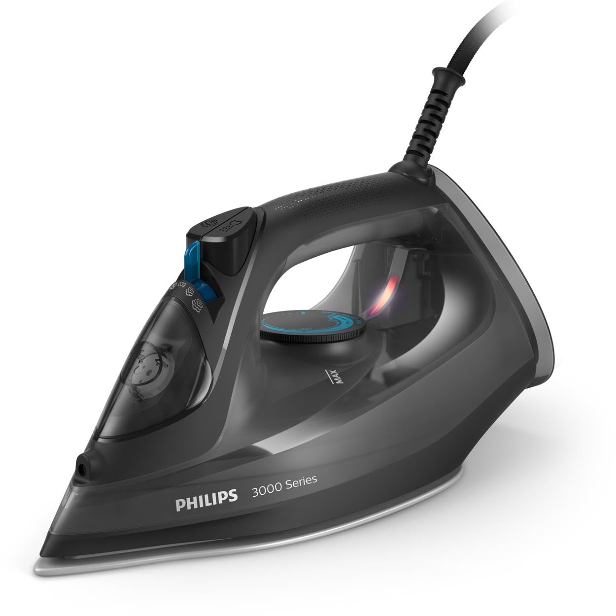 PHILIPS Philips Steam Iron, Dark Grey, 200 g Steam Boost