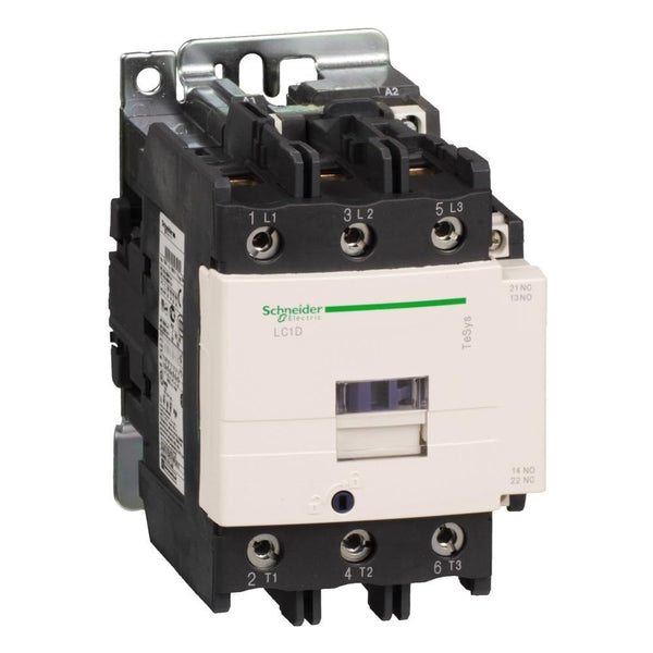 Schneider Electric, TeSys D contactor - 3P(3 NO) - AC-3 - <= 440 V 38 A - 230 V AC 50/60 Hz coil, LC1D38P7
