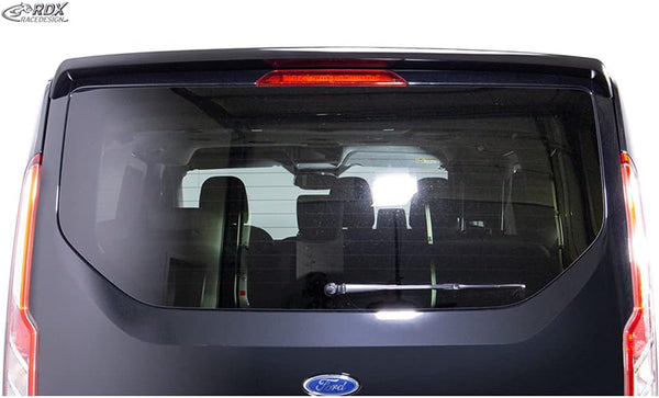 RDX Racedesign Roof spoiler compatible with Ford Tourneo Custom & Transit Custom 2012-2018 & FL 2018- (with hatch) (PUR-IHS)