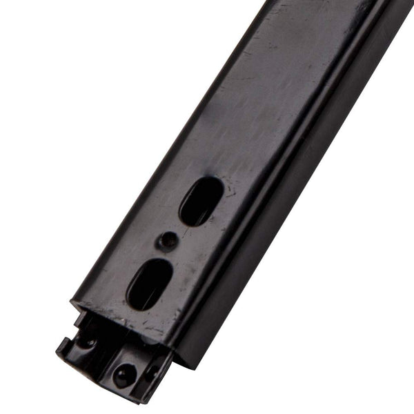 maXpeedigrods Universal Car-Seat Runners/Base Sliders, Racing-Seats Dual Lock Slider Steel Lock Adjustable Track Kit for Most Bottom Mount-Seats