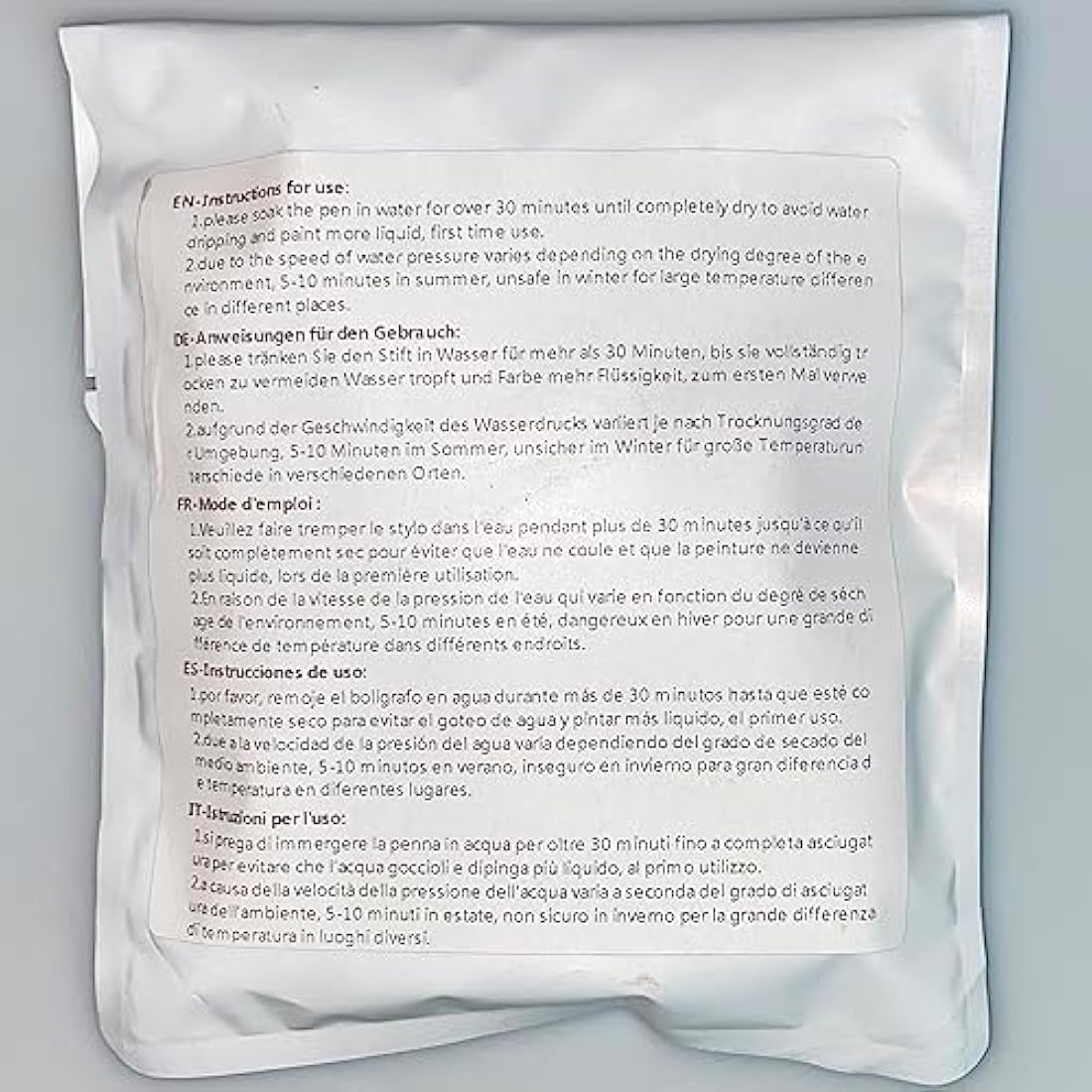 JAYSRIS Magic Replacement Water Pen,Add Water Pen(6PCS) For Magic Water Drawing Mat