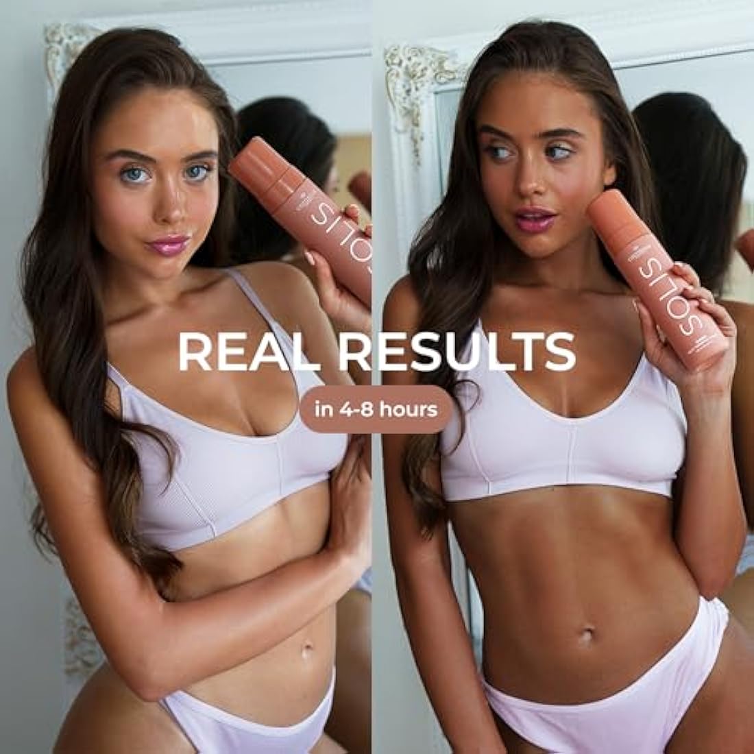 COCOSOLIS SOLIS Dark self-tanning lotion for face and body, mousse for a rich, natural and long-lasting tan, with plant-based DHA (200 ml)