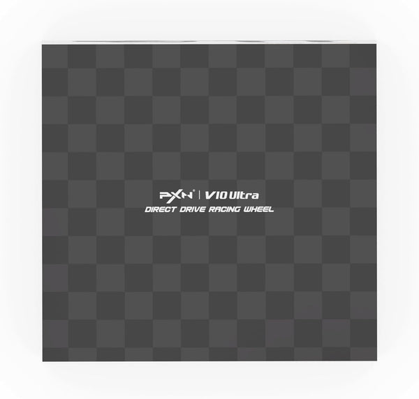 PXN V10 Ultra Direct Drive Gaming Steering Wheel with Pedals – 3.2Nm Force Feedback Servo Base, App Support, PD HM Throttle & Brake Pedals, 270mm Rim – Sim Racing Wheel for PC / PS4 / Xbox