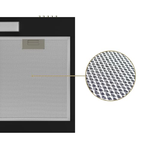 CIARRA 60cm Visor Cooker Hood Undercabinet Hoods Stainless Steel Wall Mounted Kitchen Extractor Fan Model CBCS6903