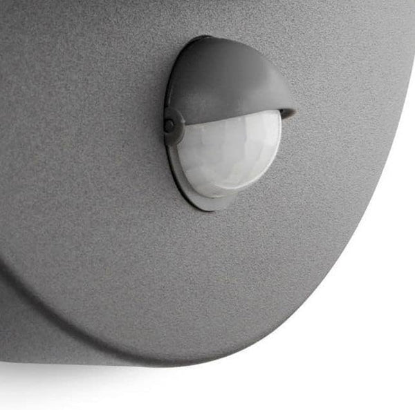 Philips myGarden June Outdoor Wall Light with Motion Sensor 12 W Bulb Not Included Anthracite