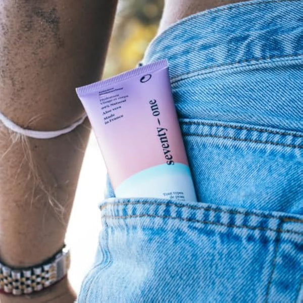 SeventyOne Percent | Feel Good | Moisturising Melting Gel for Face and Body | Soothes & Moisturises | Instant Freshness | With Aloe Vera | 100% Natural & Vegan | Made in France | 200 ml