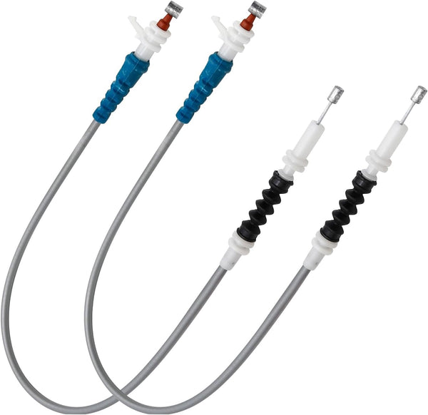 Hoypeyfiy 51217259828 Front Left and Right Exterior Door Handle Release Cable Pull Wires Replacement for BMW 3 Series F30 F31 F80 316d 316i 318d 318i 320d 320i 330d 330e