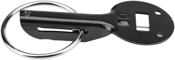 Universal Bonnet Pin Kit - Black, Lock Latch for Racing Sport Car Hood