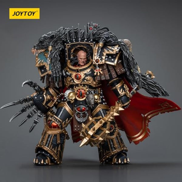 JOYTOY JT9787 Warhammer 40K The Horus Heresy, Sons of Horus Warmaster Horus Primarch of the XVlth Legion 1/18 Action Figures Soldier model