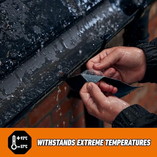 Gorilla Waterproof Patch & Seal Tape Black 3m