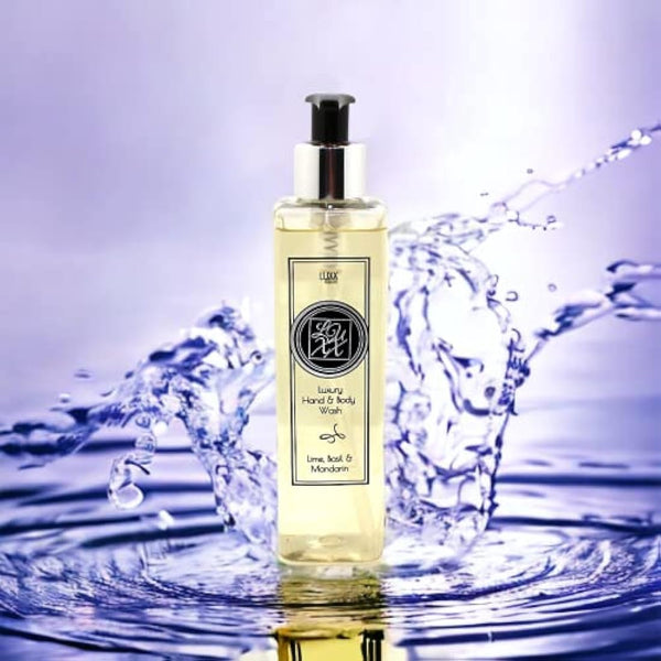 Luxx Creations - Hand Soap & Body Wash 250ml (Lime, Basil & Mandarin) - Highly Fragranced, Free from SLS, Vegan Friendly