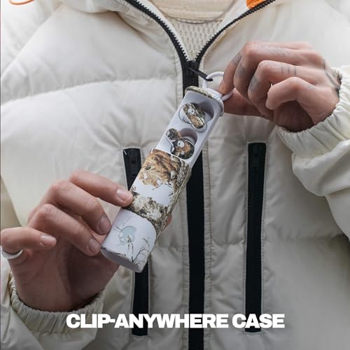 Skullcandy Dime Evo Wireless Earbuds, Bluetooth Headphones, Noise Isolating Fit, Up to 36 Hours Battery, Microphone for iPhone Android, Easy Carry with Clip-Anywhere Case - True Black